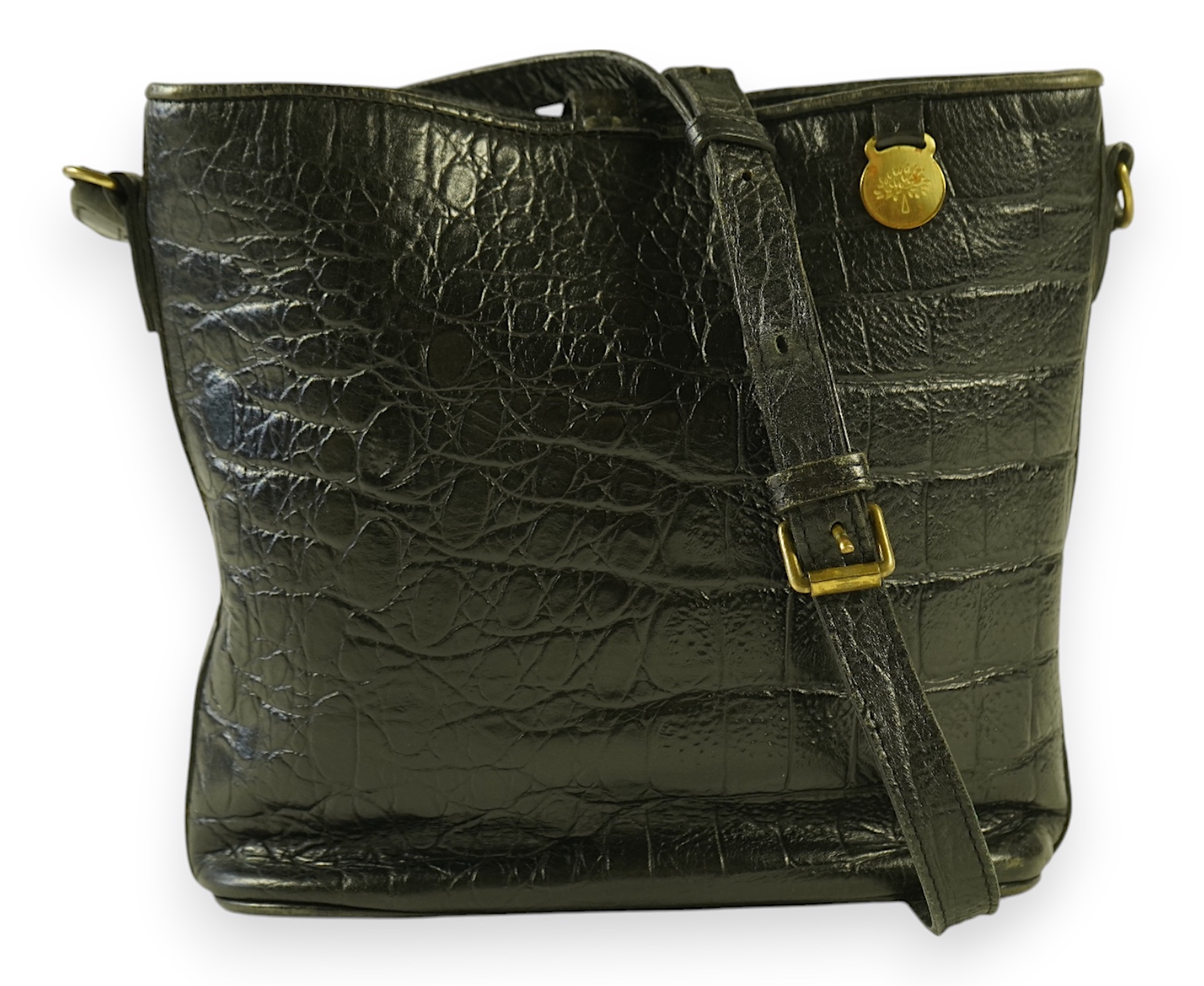 A Mulberry leather shoulder bag